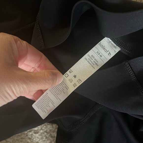 “Baleaf- Black Leggings size XS” - Picture 2 of 7